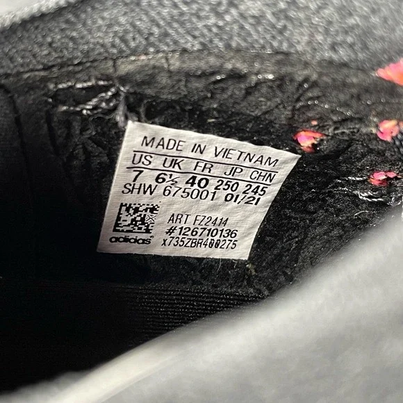 Adidas 4D Fusio Primeknit Black Solar Orange Pink Running Shoes FZ2414 Men’s 7 - Picture 8 of 10